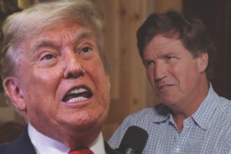 Tucker Carlson humiliates Trump with savage three-word response to his threats, sparking MAGA meltdown