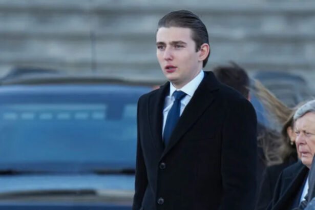 Barron Trump referred for subpoena over 'extensive communications' with Andrew Tate following arrest