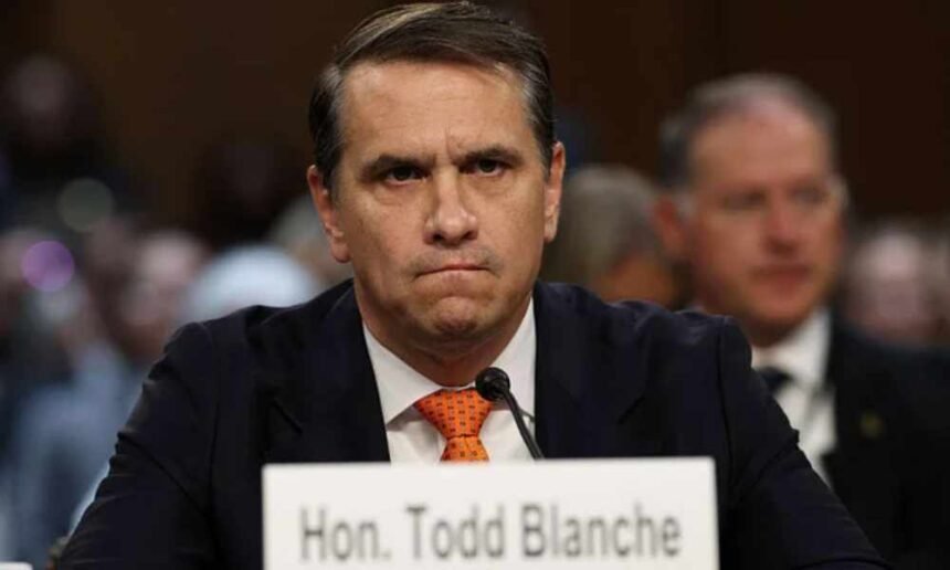 Todd Blanche refuses to rule out deploying ICE to polling sites, admits DOJ botched Epstein files