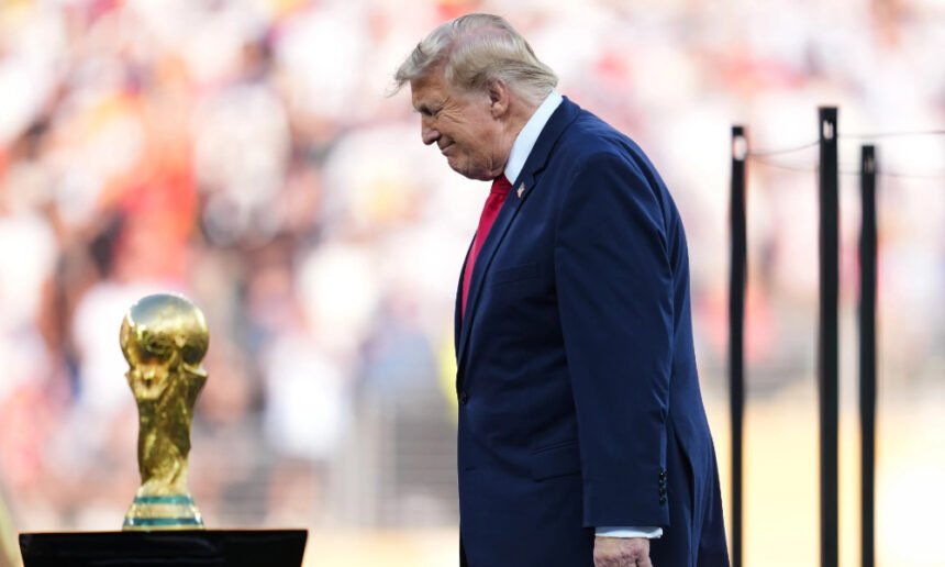 ‘They’re going to edit him out’: Broadcaster’s hot-mic Trump prediction explodes online after World Cup final