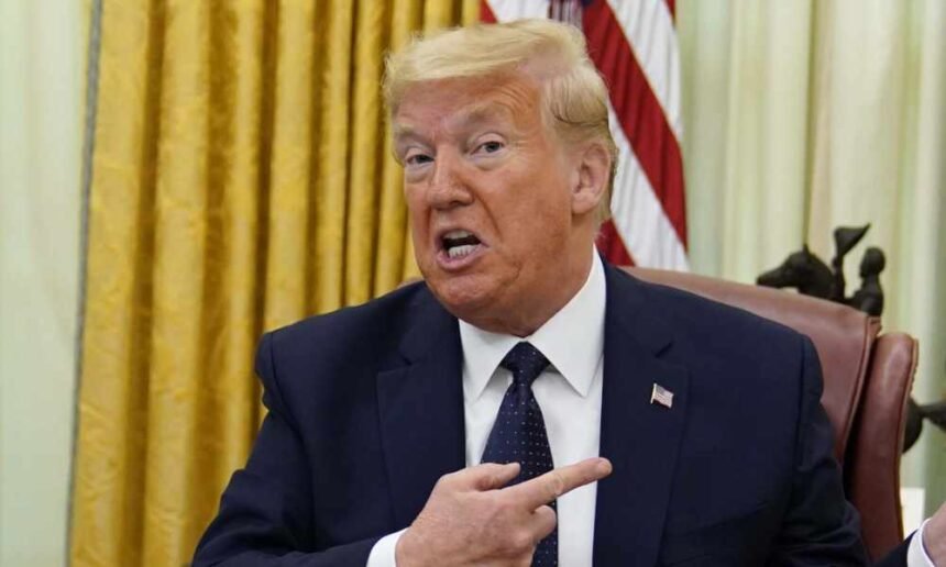 Screaming match erupts in Oval Office as lobbyist confronts Trump over farm order