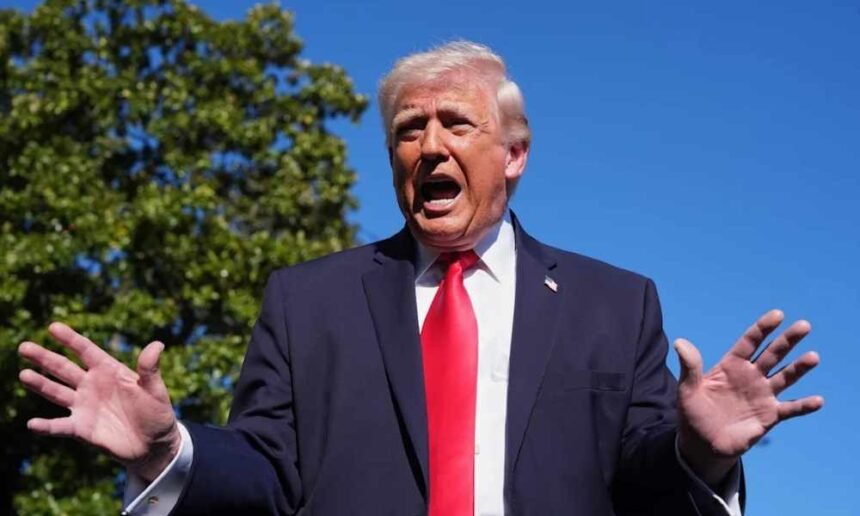 Trump takes break from posting about Iran strikes to announce he added a sign 'The West Wing' to the West Wing itself