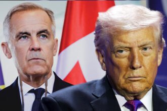 Canada strikes back at Trump with 50% tariffs on hundreds of U.S. goods as trade war escalates
