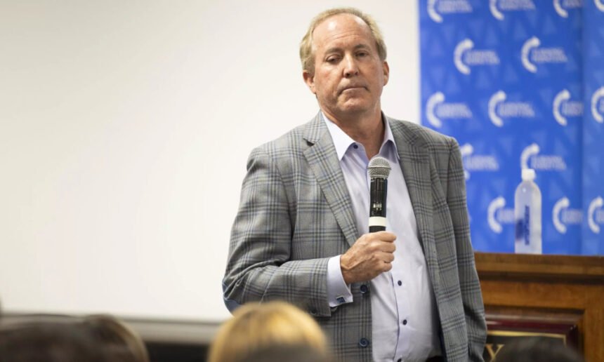 Ken Paxton crumbles when voter asks why he cheated on his wife