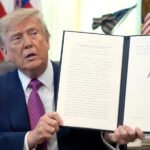 Trump signs executive order renaming Lake Ontario ‘Lake America’ as trade war with Canada gets even more absurd