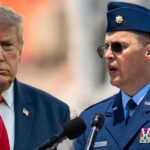 ‘He is flagrantly violating the Constitution’: Air Force major speaks out after arrest for calling for Trump’s removal