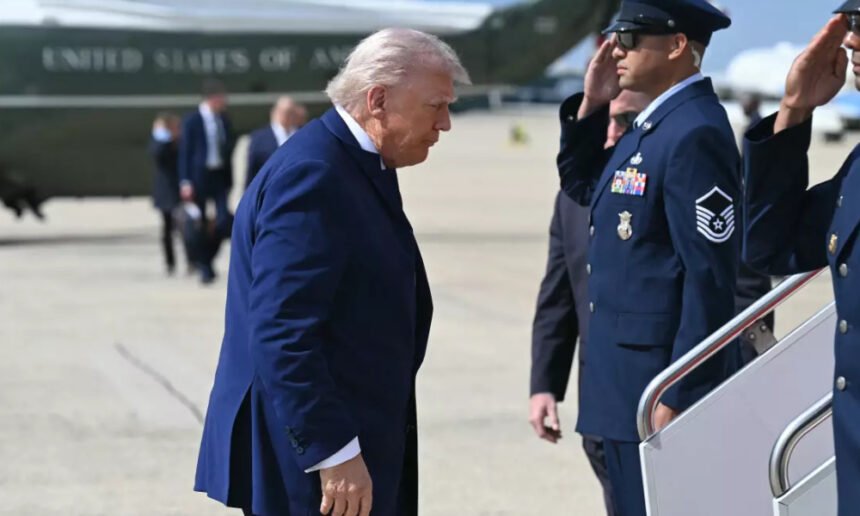 Air Force major who called for Trump’s impeachment is arrested again after blasting his 'rampant corruption'