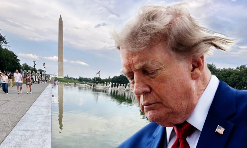 Trump forced to admit ‘contractor error’ after his Reflecting Pool ‘vandalism’ case falls apart—still blames James Comey
