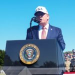 Trump uses 911 speech to pay tribute to himself in front of first responders