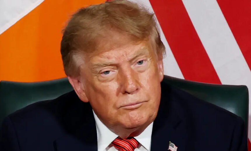 ‘We don’t want him here’: Trump greeted by protests during Ireland visit