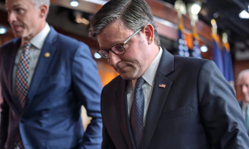 Republicans walking the plank toward the abyss as Trump's approval hits record low