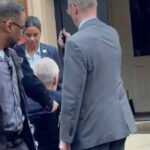 Video shows Mitch McConnell being wheeled to work, silent and barely responsive