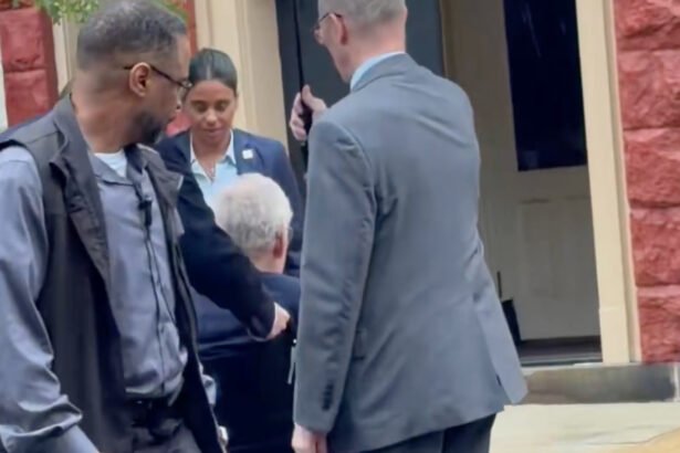 Video shows Mitch McConnell being wheeled to work, silent and barely responsive