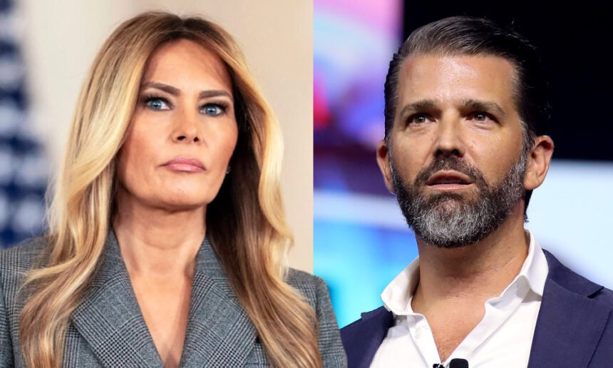 Melania throws Don Jr. under the bus over Putin-linked wedding benefactor
