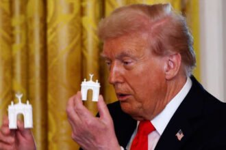 Trump wants to start digging for his vanity arch. A federal judge just stopped him