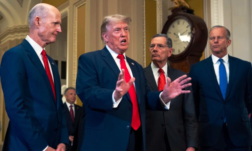Trump cancels health and education funds approved by Congress