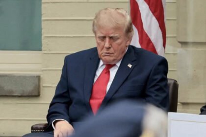 Trump falls asleep during 9/11 ceremony — and the internet has a field day
