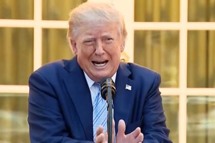 ‘Time for another cognitive test’: Trump sparks mockery after re-telling bizarre ‘electrocution-over-sharks’ story