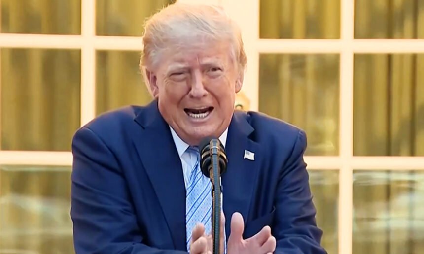 ‘Time for another cognitive test’: Trump sparks mockery after re-telling bizarre ‘electrocution-over-sharks’ story
