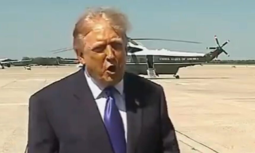 ‘You are the worst’: Trump melts down when reporter asks why Republicans are skipping his convention