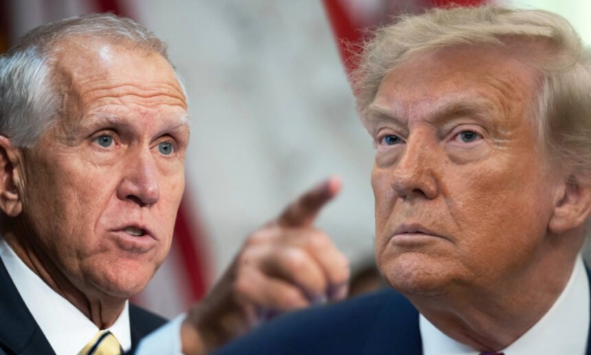 'Go F--k yourself,' 'Save that s--t for cowards': Thom Tillis unleashes on Trump in explosive texts