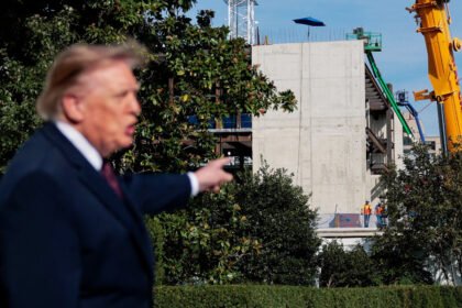 Asked about the terrible jobs report, Trump pivots to bragging about his 'pretty cool' ballroom and 'award-winning' helipad