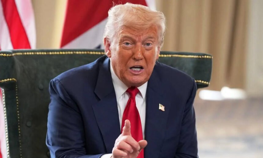 Trump curses at reporter after being pressed on his bizarre DC makeover, says reshaping Washington is ‘relaxing’