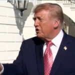 Trump calls female reporter’s question ‘fake news’—then abruptly changes tune when she reveals her outlet
